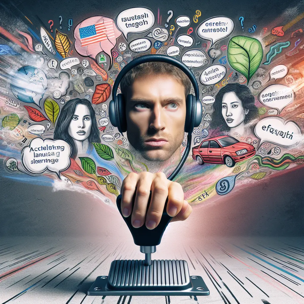Representation of Accelerate Language Learning with Active Listening Strategies