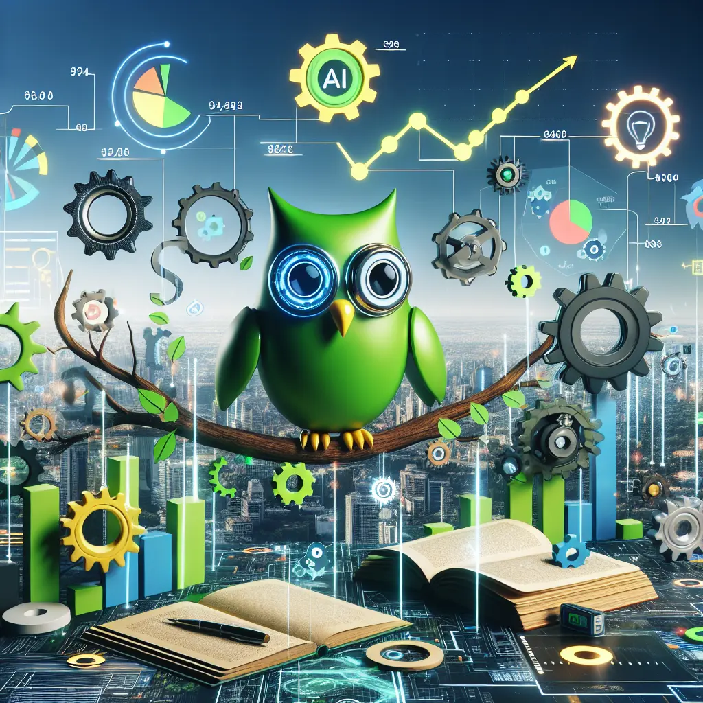 Representation of Duolingo Leverages AI for Growth and Expansion in Competitive Digital Education Market